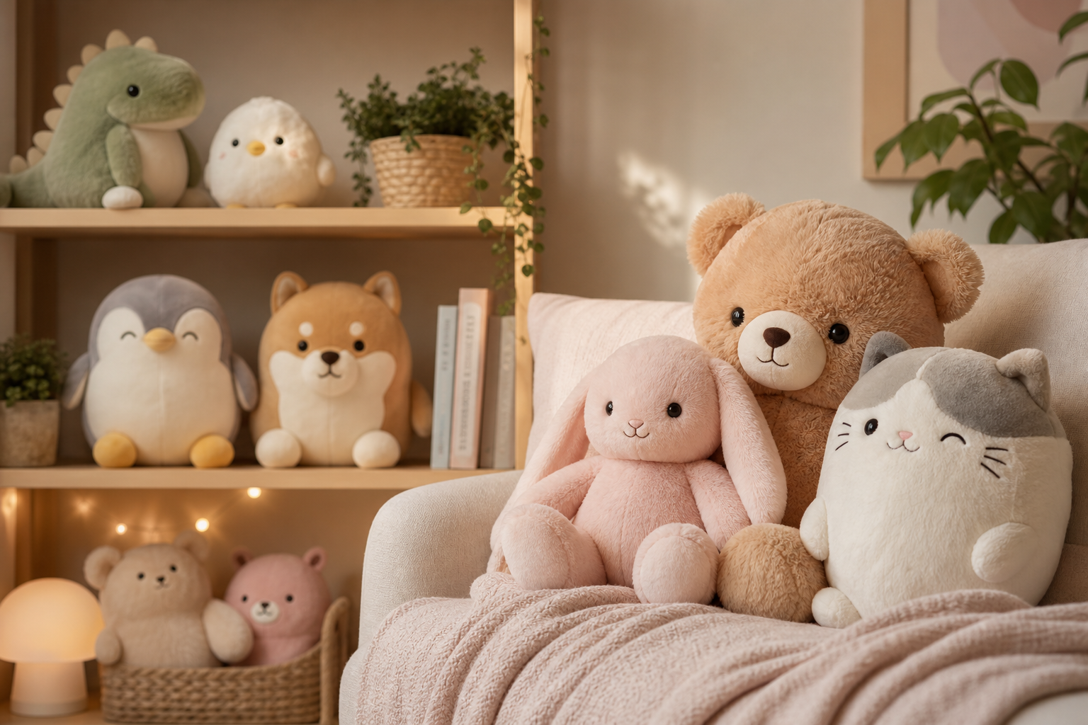 Plushies collection at Gotcha