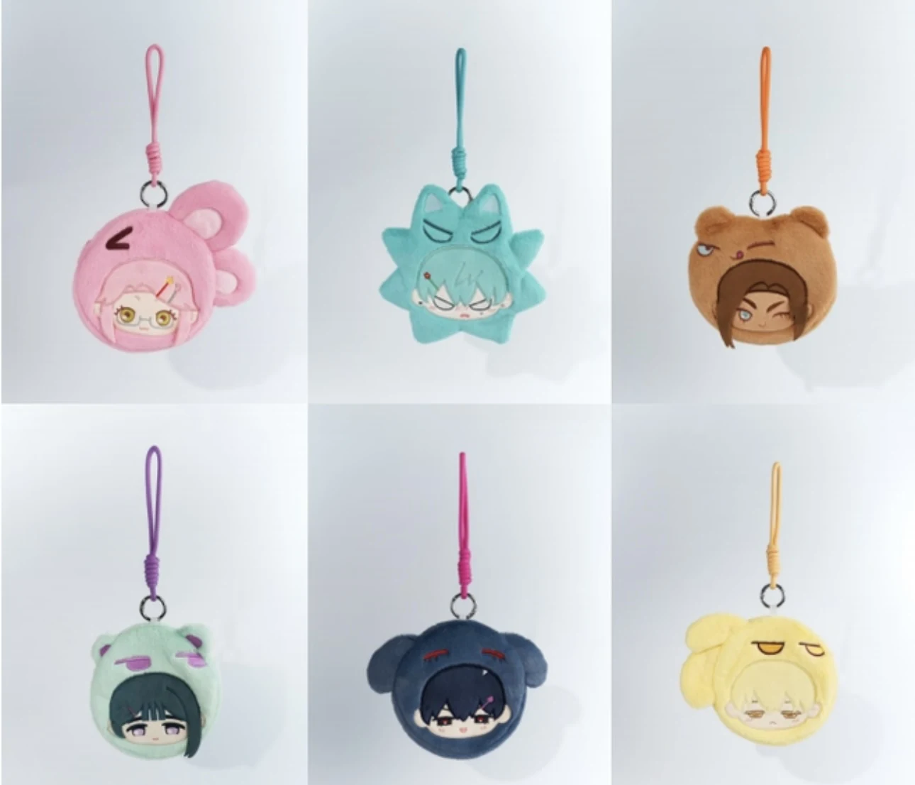 Alien Stage character keychain designs